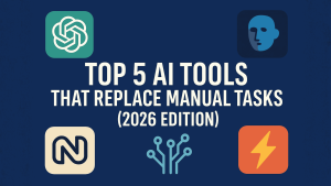 top ai tools that replace manual tasks 2026